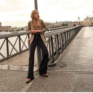 Madewell The Perfect Vintage Flare Jeans Black size 25